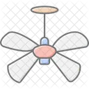 Ventilador de techo  Icono