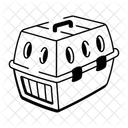 Ventilated Carrier Basket Crate Icon