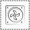 Ventilateur Refroidisseur Air Icône