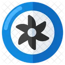 Ventilation Fan Cooling Household Accessory Icon