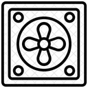Ventilator Ventilation Fan Exhaust Fan Icon