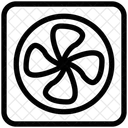 Ventilatorkuhler Elektrischer Ventilator Geblase Symbol