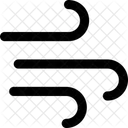 Interface Clima Vento Vento Alto Nublado Rajada Clima Meteorologia Vendaval Ícone