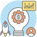 Venture Capital Private Equity Secure Investment Icon