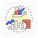 Investment Business Venture Capital Incubators Icon