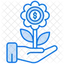 Venture Business Investment Icon