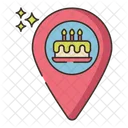 Venue Birthday Party Location Location Pin Icon