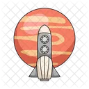 Venus Planet Space Icon