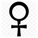 Venus Emblem Venus Symbol Venus Label Icon