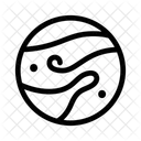 Planet Space Astronomy Icon