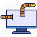 Ver Ordinateur Logiciel Malveillant Icône