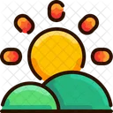 Verano Sol Luz Del Sol Icono
