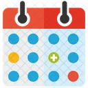 Veranstaltungskalender Zeitplan Kalender Symbol