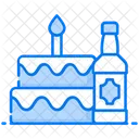 Kuchen Sahnetorte Dessert Symbol