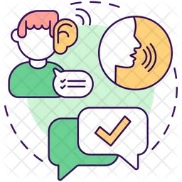 Verbal behavior intervention  Icon