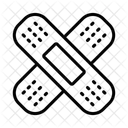 Verband Medizinische Gips Icon