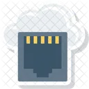 Verbinden DSL Cloud Symbol