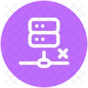 Daten Datenbank Server Symbol