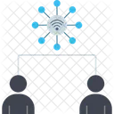 Verbindung Internetverbindung Datenverbindung Symbol