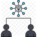 Verbindung Internetverbindung Datenverbindung Symbol