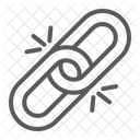 Link Hyperlink Anhangen Symbol