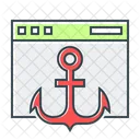 Link Hyperlink Anker Icon