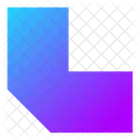 Verbindungsabschragung Symbol