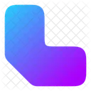 Verbindungsabschragung Symbol