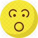 Verblüfftes Emoticon  Symbol