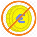 Verbotener Euro Euro Verbot Icon