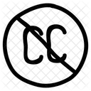 Verbotene Lizenz  Symbol