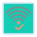 Verbundenes WLAN  Symbol