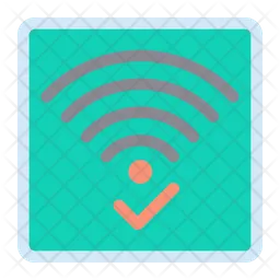 Verbundenes WLAN  Symbol