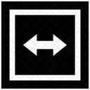 Pfeil Nach Links Und Rechts Verbundene Pfeile Richtungspfeile Symbol