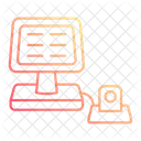 Vernetztes Kassensystem  Symbol