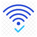 Verbundenes WLAN  Symbol