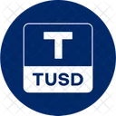 Logotipo Trueusd Tusd Criptomoeda Moedas Criptograficas Ícone