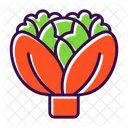 Verde Repolho Natural Icon