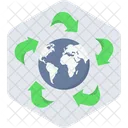 Terra Verde Verde Mondo Icon