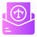 Verdict Law Mail Icon