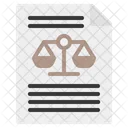 Verdict Law Justice Icon