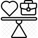 Vereinbarkeit von Beruf und Familie  Symbol