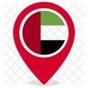 Vereinigte Arabische Emirate Land National Icon