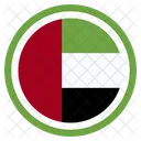 Vereinigte Arabische Emirate Land National Icon