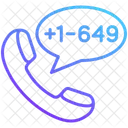 Vereinigte Staaten Land Code Symbol