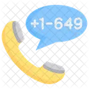 Vereinigte Staaten Land Code Symbol