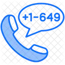 Vereinigte Staaten Land Code Symbol