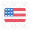 Vereinigte Staaten Von Amerika Flagge Land Symbol