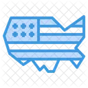 Vereinigte Staaten Von Amerika Amerika Land Symbol
