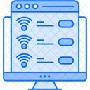 Verfügbares WLAN  Symbol